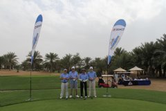 Attendees included (left to right): Anwar Sawaya (Safar); Garry Benge (Lamprell); Yogesh Mohite (Cameron); and William Devoto (Safar)