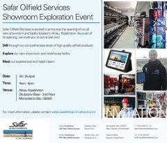 Safar’s Showroom Exploration Event gives you a closer look at thousands of premium oilfield products we provide as well as meet our industry experts.