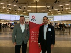 TWI & Safar Oilfield Services were represented by (left to right): Jake Frazer, Chief Operations Officer; and Patrick Malcor, Chief Executive Officer