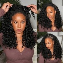 TikTok�s Favorite Hair Hack: The BGMgirl Burmese Curly Half Wig That Blends in Seconds