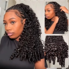 Beauty Trend Watch: The OQ Hair Half Wig & Half-Fulani Braids Look Is Taking Over