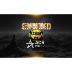 ACR Poker�s $500K GTD $66 Main Event Reaches Final Flight This Sunday
