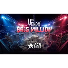 Pepareg1 in Contention as Both ACR Poker Venom Final Tables Run Today