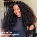OhMyPretty 360 Lace Wear Go Wig Brings Fast and Flexible Hairstyle