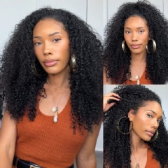 Isee Human Hair Half Wigs