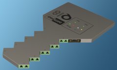 Datapaq Furnace Tracker System new 10-channel model for use in low-height furnaces.