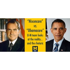 The new analysis  compares the two presidents’ plans - and the rhetoric fired at them by the opposing party.