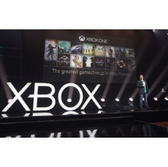 Phil Spencer, Head of Xbox, at the Xbox gamescom 2015 Briefing on Tuesday, 4 August 2015 in Cologne, Germany. (Photo by Ina Fassbender for Microsoft)