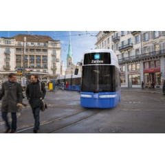 Bombardier FLEXITY Zurich tram