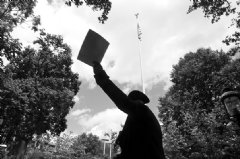 The reading of the Declaration of Independence on the Morristown Green