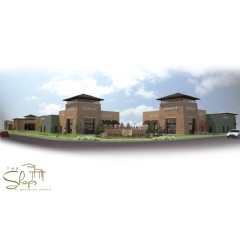 The new Shops at Meridian Ranch in Colorado Springs, currently under construction.