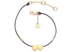 Double Heart Good Karma Bracelet