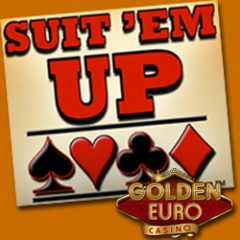 Suit ’Em Up Blackjack now at Golden Euro Casino.