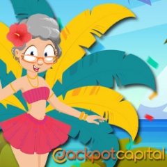 Spin Jackpot Capital Casino's Paradise Carnival Treasure Wheel with
Glamma and Win Big Slot Rewards