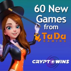 CryptoWins.com Supercharges Its Library with 60 New TaDa Gaming Titles and Exclusive Bonus