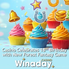 Winaday Casino Marks its 18th Birthday with new Alona�s Wild Realm Slot, $97k Jackpot Winner, and Month-Long Bonus Bash
