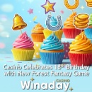 Winaday Casino Marks its 18th Birthday with new Alona�s Wild Realm Slot, $97k Jackpot Winner, and Month-Long Bonus Bash