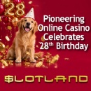 Slotland Turns 28: Online Casino Pioneer Celebrates with a Month-Long Birthday Bash