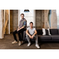 Co-Founders of Slash, Victor Cardenas and Kevin Bai.