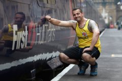 Heart attack victim Lee Popplwell