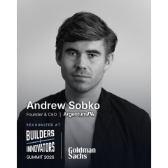 Andrew Sobko, Founder and CEO of Argentum AI
