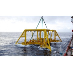 Vigdis subsea installation. (Photo: André Osmundsen)