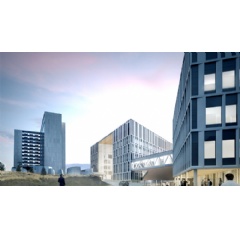 The Bridge Hospital. Visualisation: HUS.