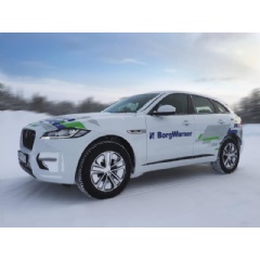 BorgWarner presents multiple technologies during the Arctic Drive Winter Test in Arjeplog, Sweden. --Credit: BorgWarner--
