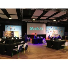 The CyberCenturion clock is ticking. The National Final Competition is set to begin at Plexal Innovation Hub, Queen Elizabeth Olympic Park, East London.  -Credit:Northrop Grumman Corporation-