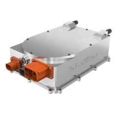 BorgWarners new Onboard Battery Charger converts AC electricity to DC for charging batteries in hybrid or electric vehicles.  -CREDIT: BorgWarner-