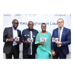 PharmAccess Foundation und Boehringer Ingelheim representatives during the launch of Tiba Yako -CREDIT: Boehringer Ingelheim-