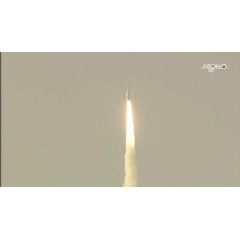 Ascent Abort-2 successfully launched at 7 a.m. EDT from Space Launch Complex 46 at Cape Canaveral Air Force Station in Florida
Credits: NASA