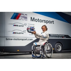 Adria Raceway (ITA), September 2019. BMW M Motorsport. BMW works driver and BMW brand ambassador Alessandro Zanardi (ITA), BMW Team Italia, #15 BMW M6 GT3, Italian GT Championship, test day.