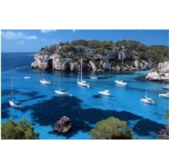 Menorca. Swiss International Air Lines