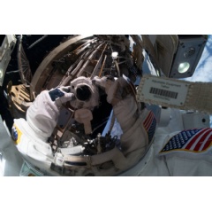 NASA astronaut Jessica Meir takes an out-of-this-world 
