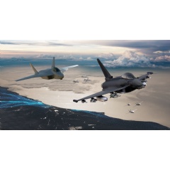 NGWS with EF and RCs: As Europe�s largest defence programme in the coming decades, FCAS aims at pushing the innovation and technological boundaries. (See complete caption below)