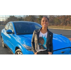 With the Mustang Mach-E #ShowSomeMuscle social media challenge, Ford is providing a platform to celebrate all of the women who are redefining the concept of strength by flexing their resilience, power, empathy, innovation, creativity and compassion