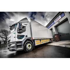 After a successful trial of two seed vehicles, Petit Forestier has supplied 123 new rigid trucks into a major logistics customer, all featuring Carrier Transicold SYBERIA MT (multi-temperature) systems... (see complete caption below).