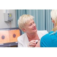 Dr Sally Shaw - skin cancer expert. Owner of Peninsula Skin Cancer Centre, specialising in detection and treatment of skin cancer, especially melanoma
