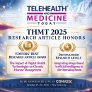 Telehealth and Medicine Today Announces 2025 Research Article Award Recipients