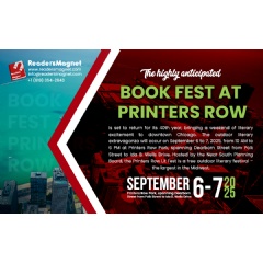 Printers Row Lit Fest Returns for its 40th Anniversary – A Must-Attend Event for Book Lovers