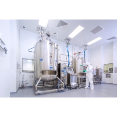 2,000-litre mammalian cell culture tank.