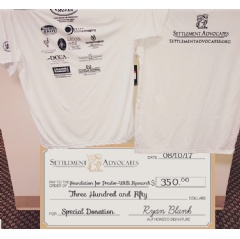 Settlement Advocates was a pro-am sponsor of the Men’s Doubles Invitational Benefiting the Foundation for Prader-Willi Research