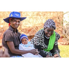 In Zimbabwe, the program addresses the high maternal mortality rate in Kwekwe District by increasing effective birth preparedness for emergency situations, increasing knowledge about birth complications and informing community members of their rights