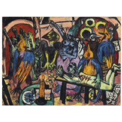 Max Beckmann�s record-breaking H�lle der V�gel achieved �36 million ($45.8 million) in June in London 
Max Beckmann�s record-breaking H�lle der V�gel achieved �36 million ($45.8 million) in June in London
