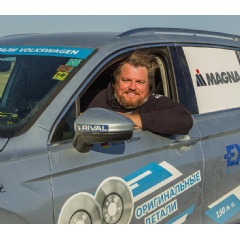 Rainer Zietlow preparing for his world-record attempt drive from Shanghai to Venice.