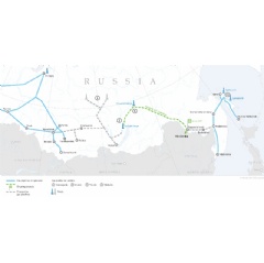 Developing gas resources and shaping gas transmission system in Eastern Russia