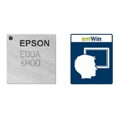 S1C31D01 microcontroller and emWin