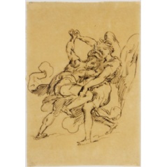 1-Jacob Wrestling with the Angel, Eugène Delacroix- RMN-Grand Palais musee du Louvre Gerard Blot-jpg