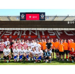 Saints fans were given a once in a lifetime opportunity on Sunday as they took to the pitch at Southampton’s St Mary’s Stadium to take part in the inaugural Virgin Media Fans Cup.